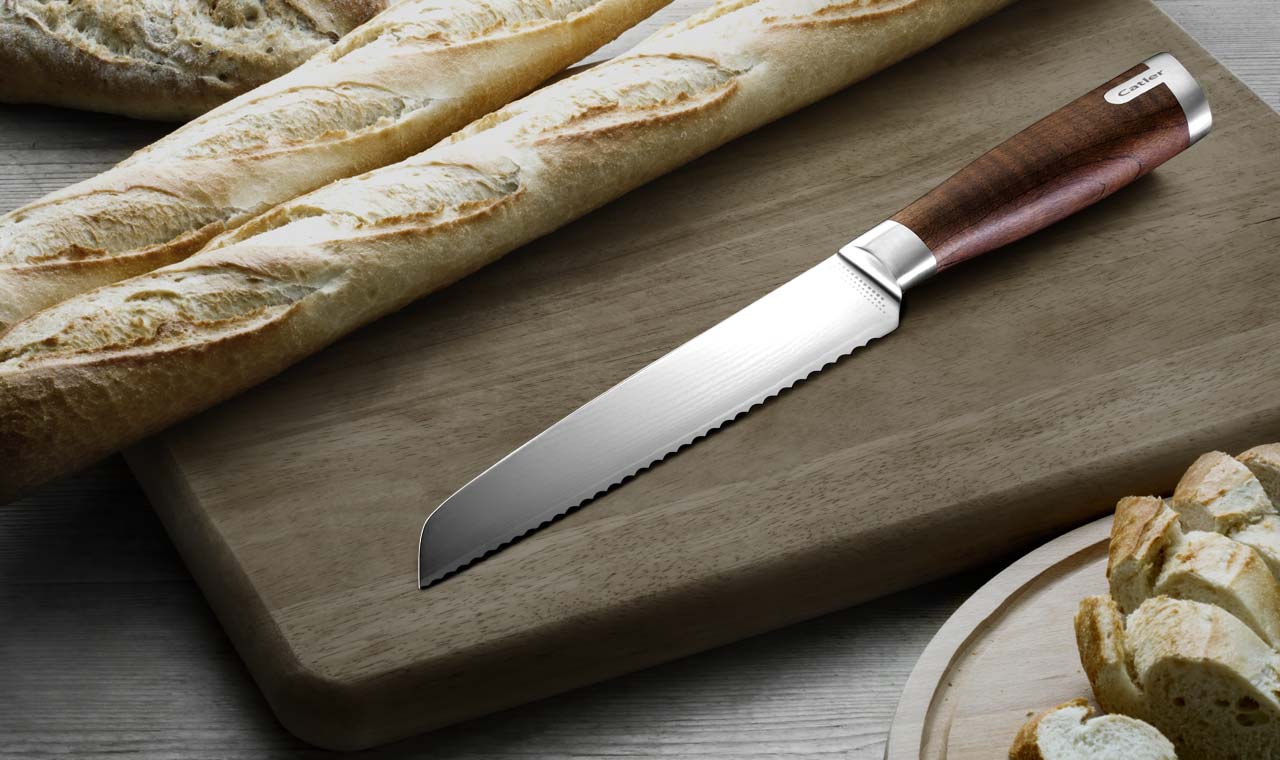 Japonský nôž na pečivo